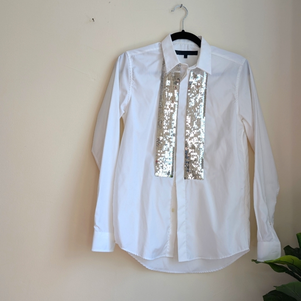 Sequin Embellished Shirt